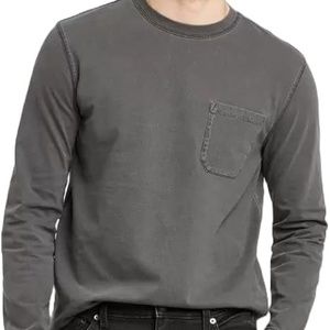 T-Shirt Men Long Sleeve Black